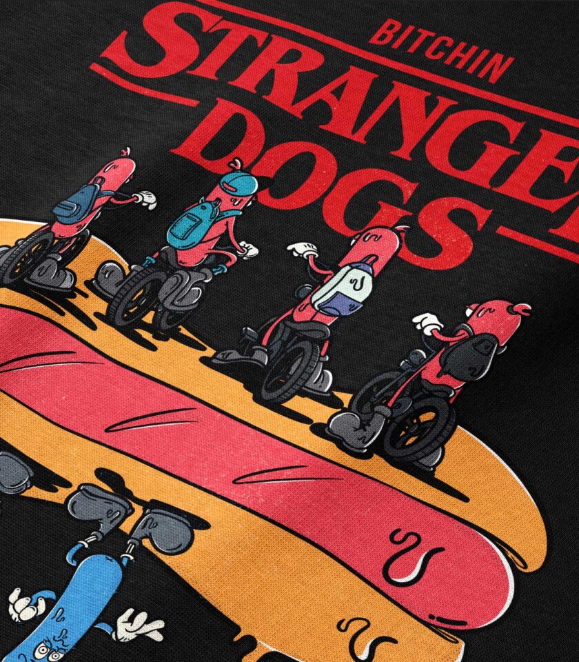 Stranger Dogs Heavyweight Organic Hoodie - Image 6