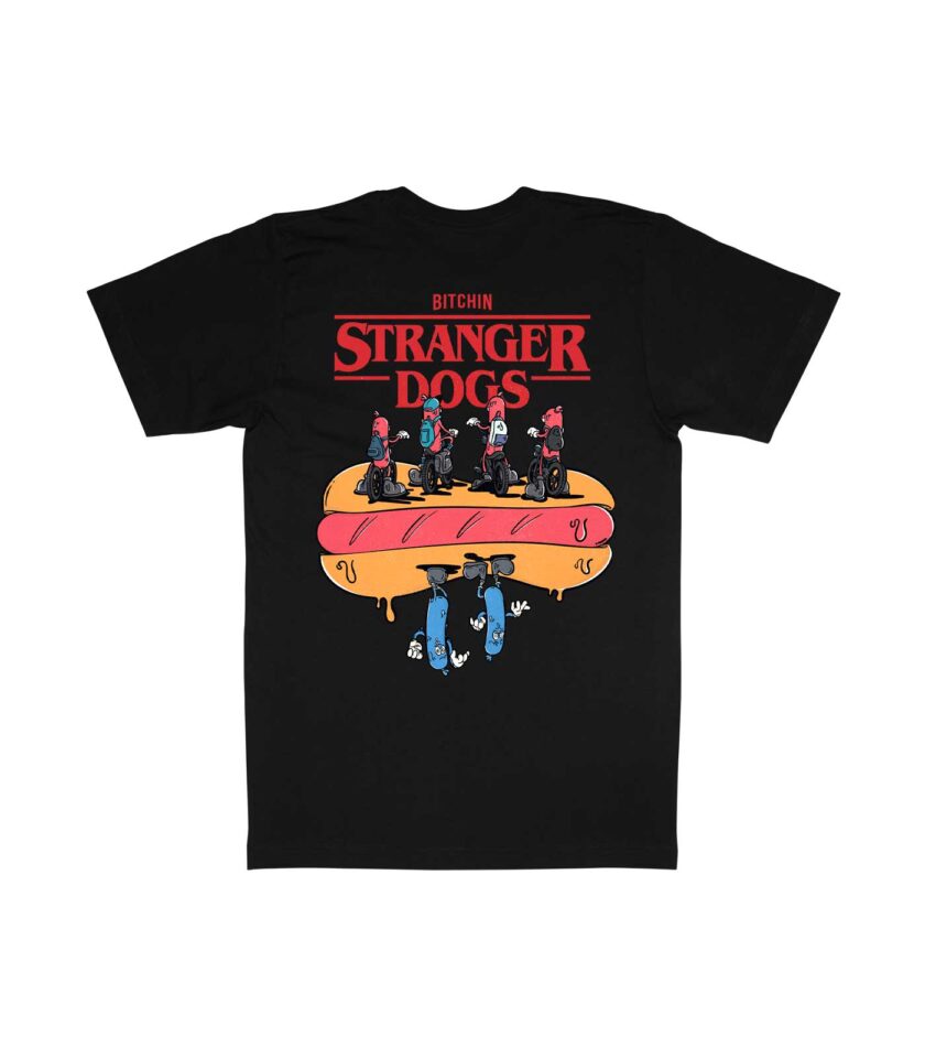 Stranger Dogs Organic Heavyweight T-Shirt - Image 10