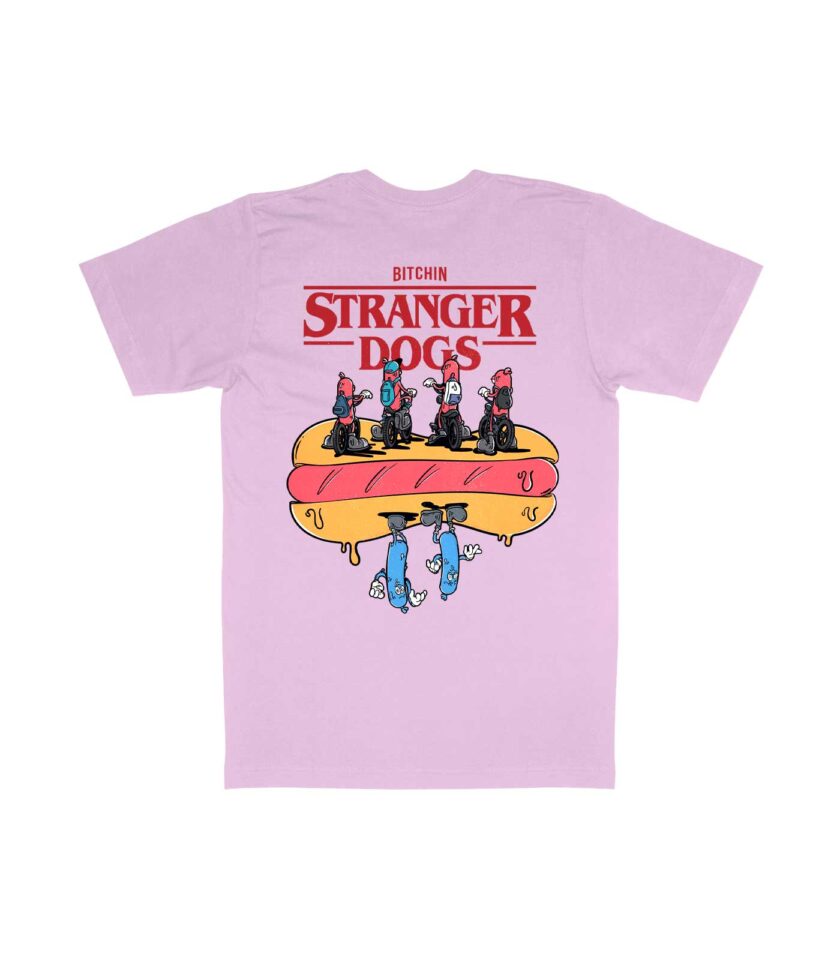 Stranger Dogs Organic Heavyweight T-Shirt - Image 7