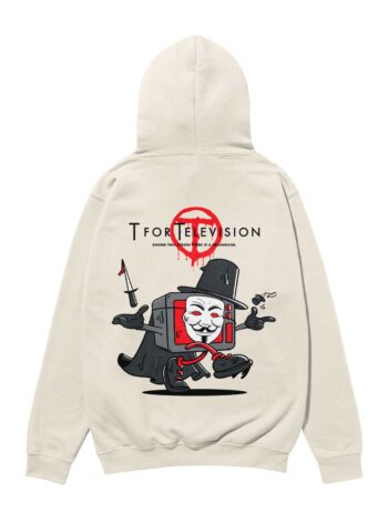 T for Television Heavyweight Organic Hoodie