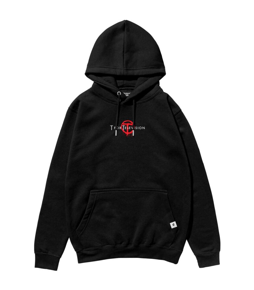 T for Television Heavyweight Organic Hoodie - Image 5