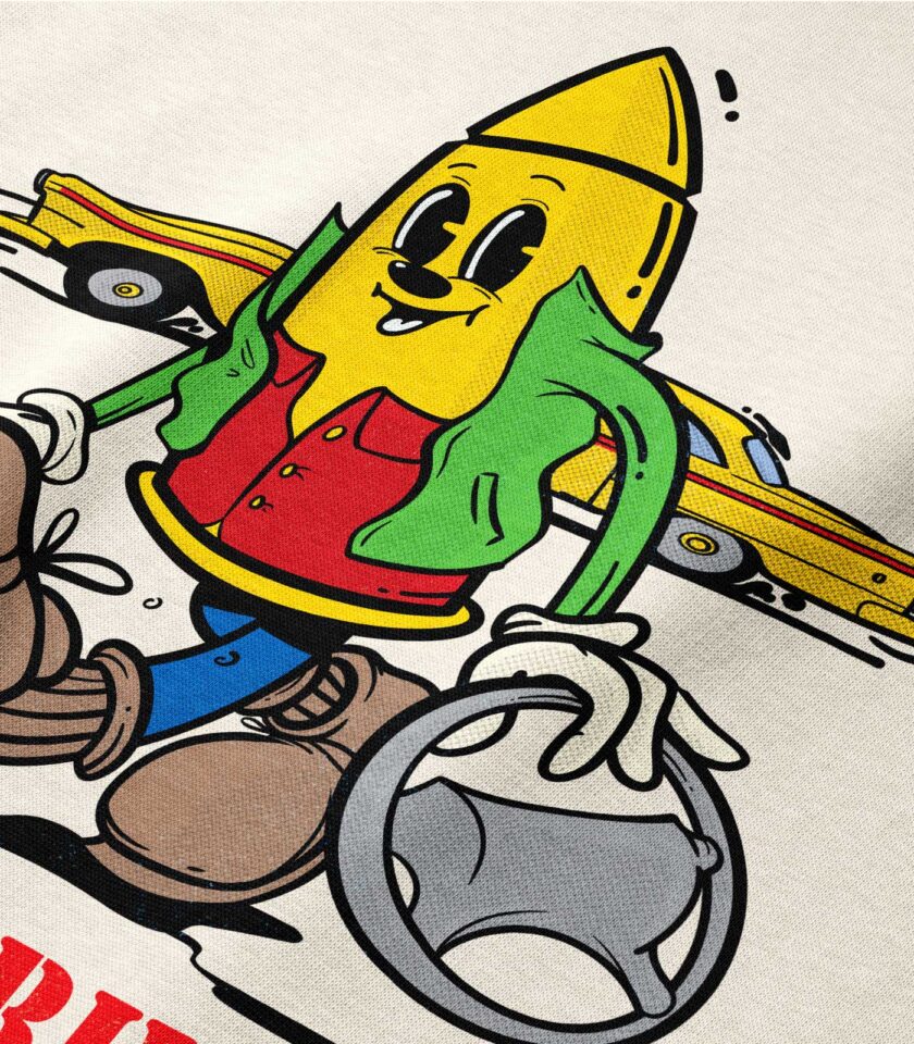 Taxi Driver Heavyweight Organic Hoodie - Image 3