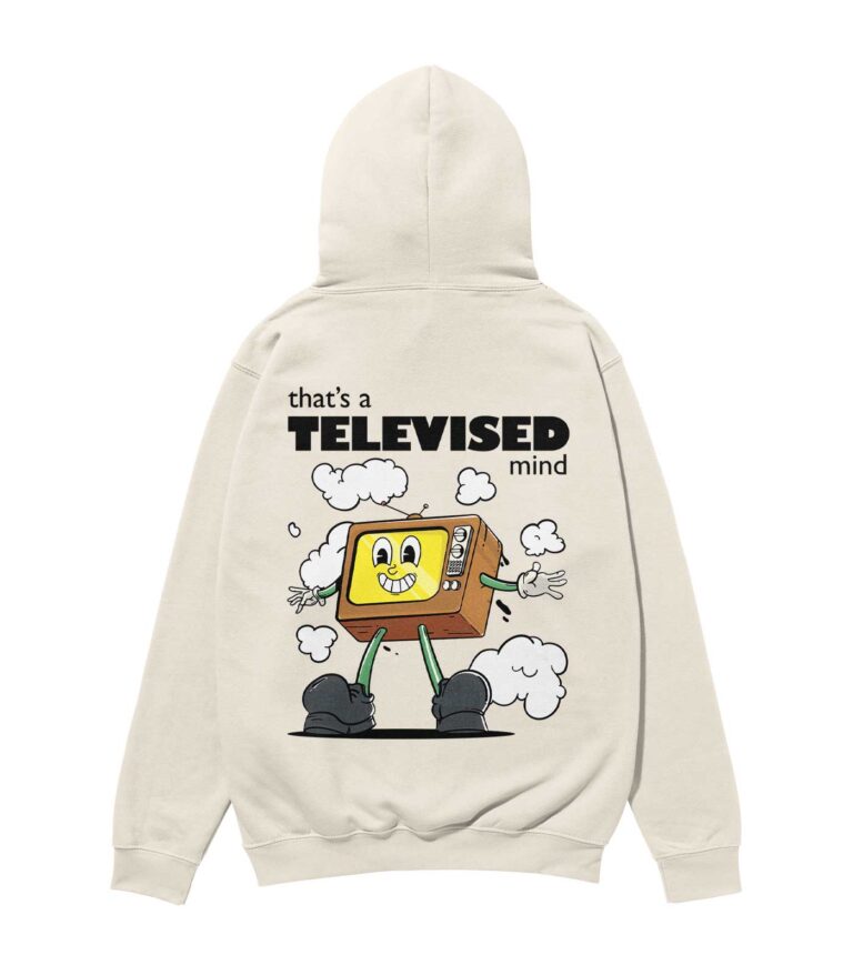 Televised Mind Heavyweight Organic Hoodie