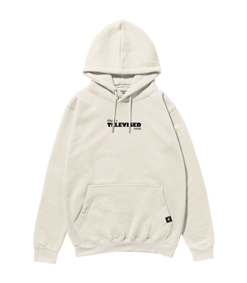 Televised Mind Heavyweight Organic Hoodie - Image 2
