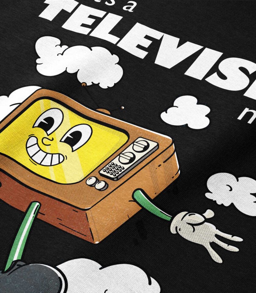 Televised Mind Heavyweight Organic Sweatshirt Sand - Image 6