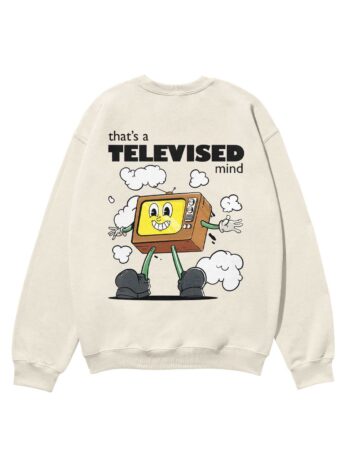 Televised Mind Heavyweight Organic Sweatshirt Sand