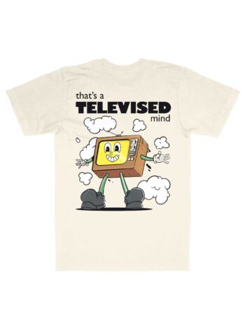 Televised Mind Organic Heavyweight T-Shirt