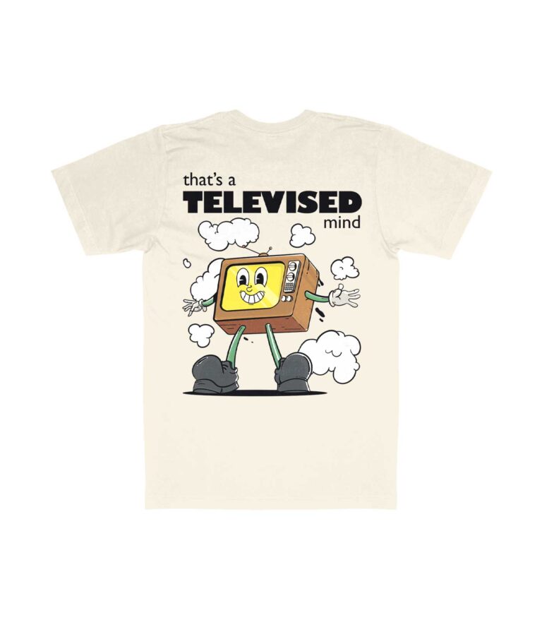 Televised Mind Organic Heavyweight T-Shirt