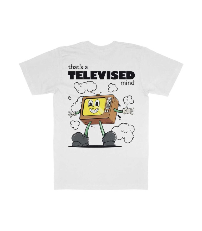 Televised Mind Organic Heavyweight T-Shirt