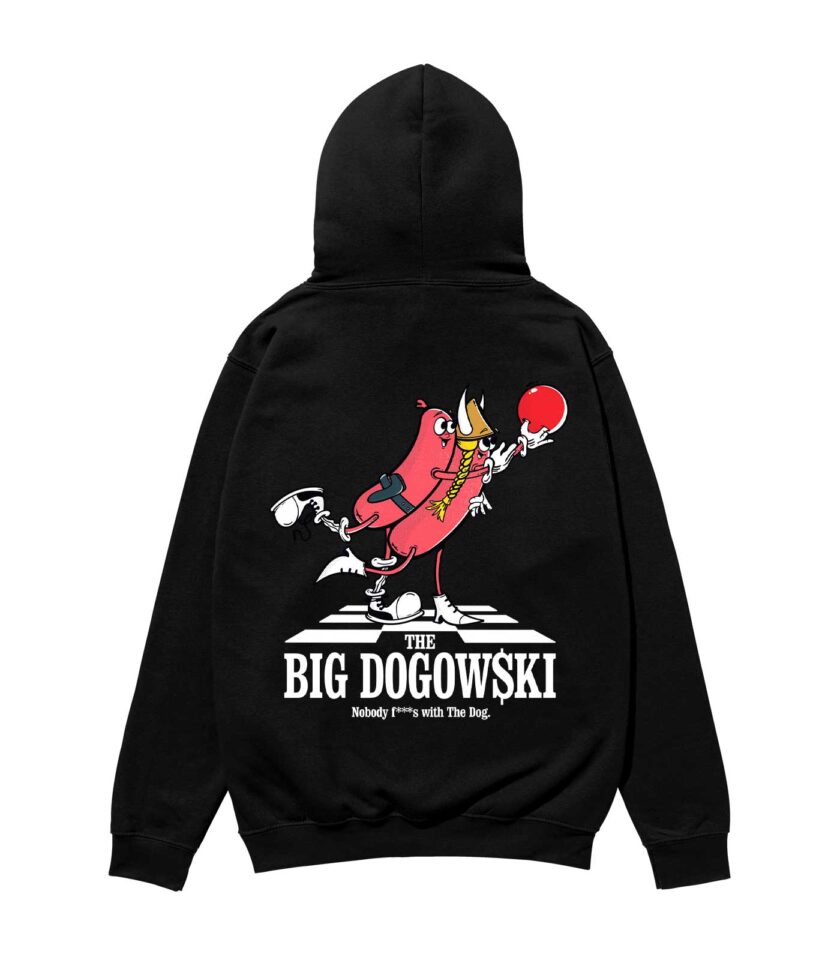 The Big Dogowski Heavyweight Organic Hoodie - Image 4