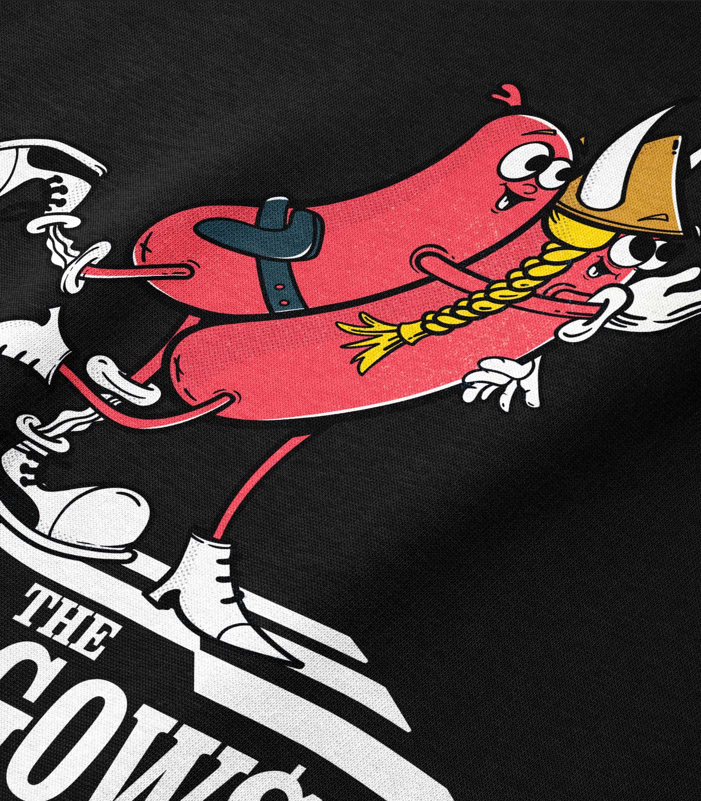 The Big Dogowski Heavyweight Organic Sweatshirt Sand - Image 6