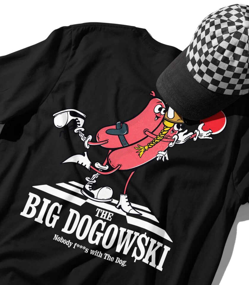 The Big Dogowski Organic Heavyweight T-Shirt - Image 12