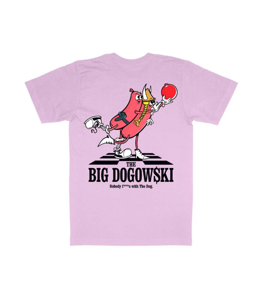 The Big Dogowski Organic Heavyweight T-Shirt - Image 7
