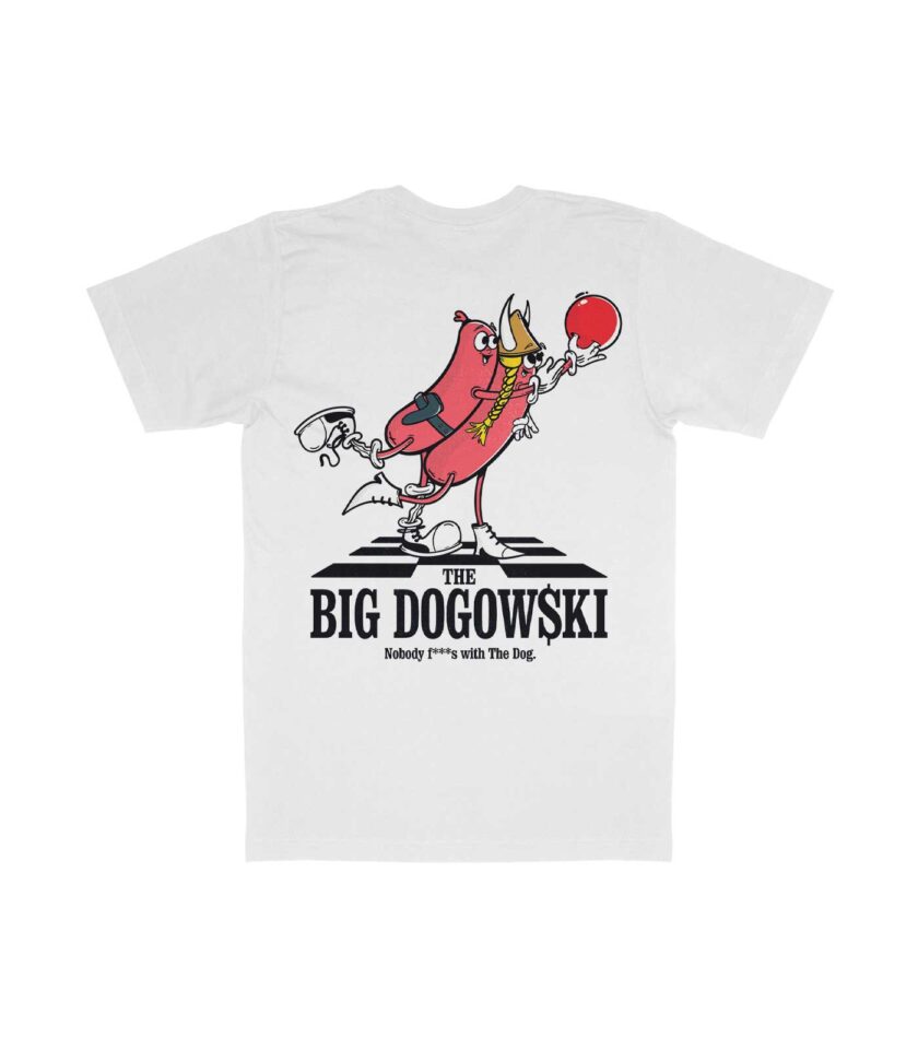 The Big Dogowski Organic Heavyweight T-Shirt - Image 4