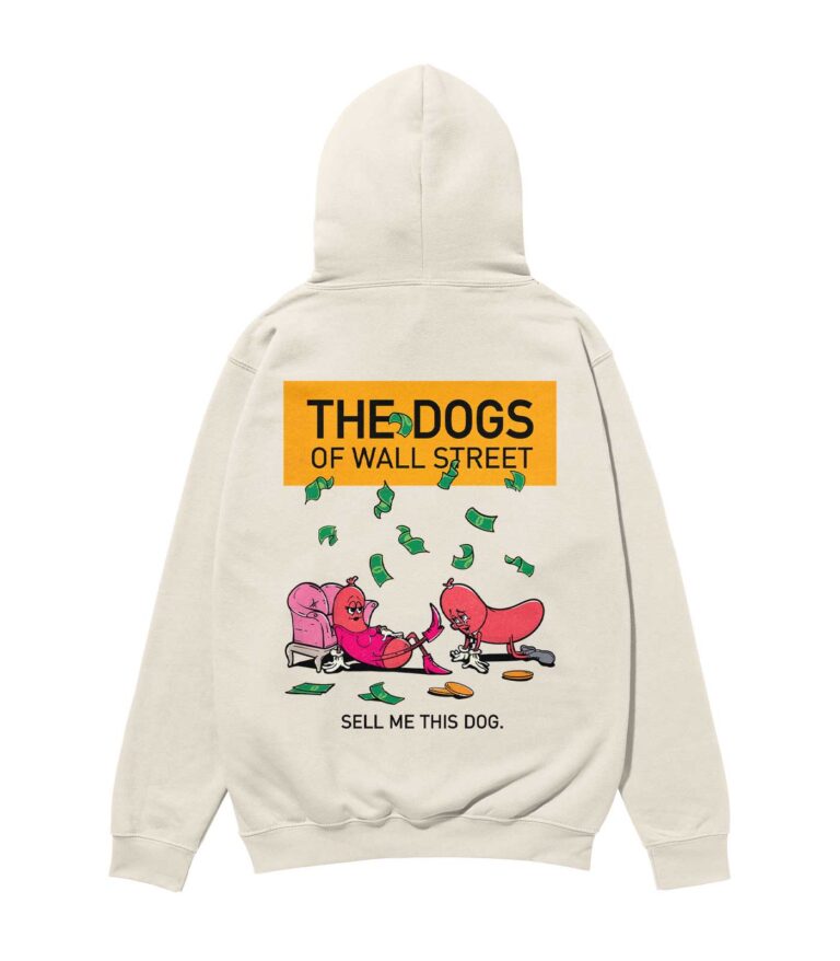 The Dogs of Wall Street Heavyweight Organic Hoodie