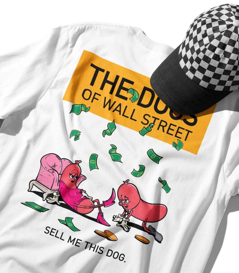 The Dogs of Wall Street Organic Heavyweight T-Shirt