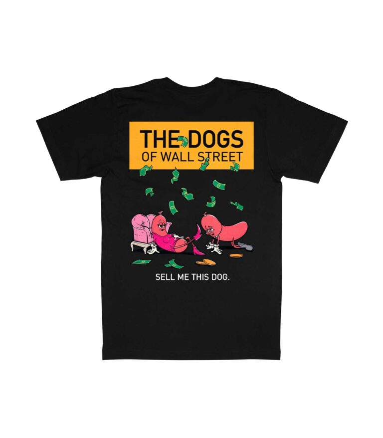 The Dogs of Wall Street Organic Heavyweight T-Shirt