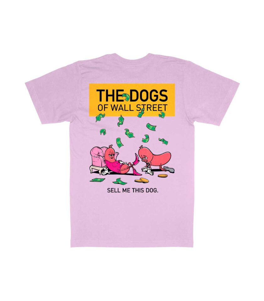 The Dogs of Wall Street Organic Heavyweight T-Shirt - Image 7