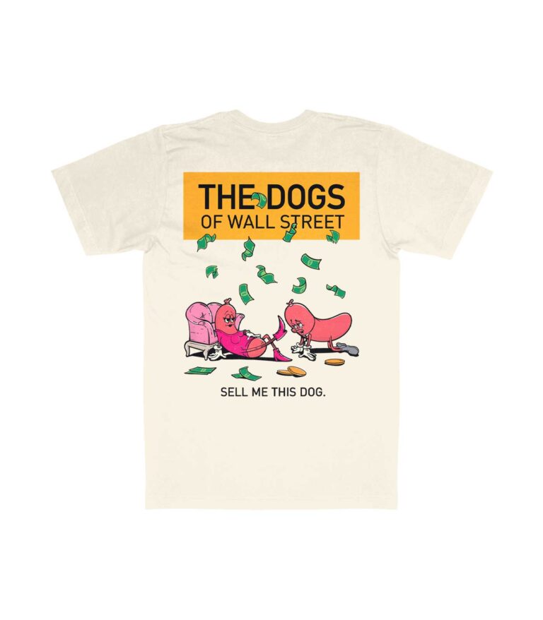 The Dogs of Wall Street Organic Heavyweight T-Shirt