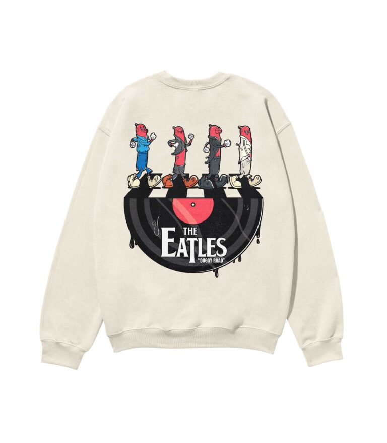 The Eatles Heavyweight Organic Sweatshirt Sand