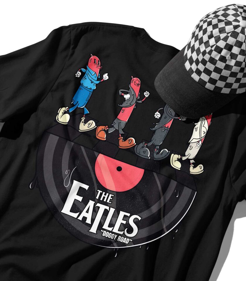 The Eatles Organic Heavyweight T-Shirt - Image 12