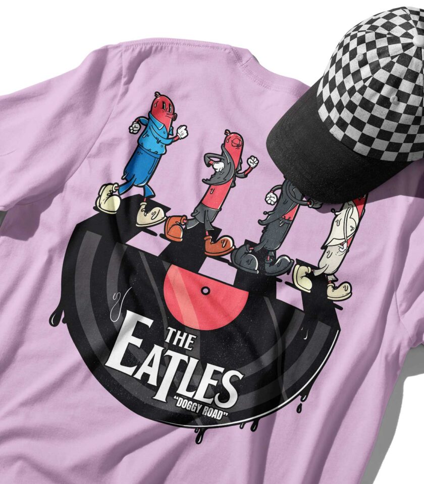 The Eatles Organic Heavyweight T-Shirt - Image 9