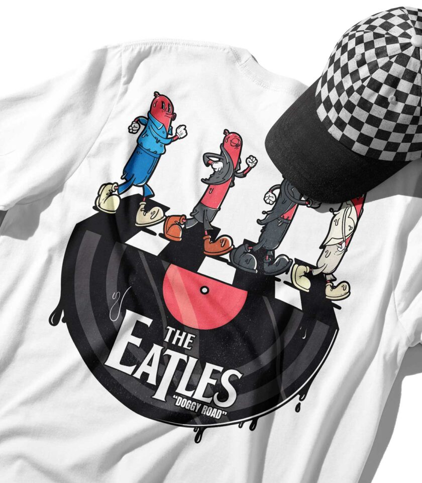 The Eatles Organic Heavyweight T-Shirt - Image 6