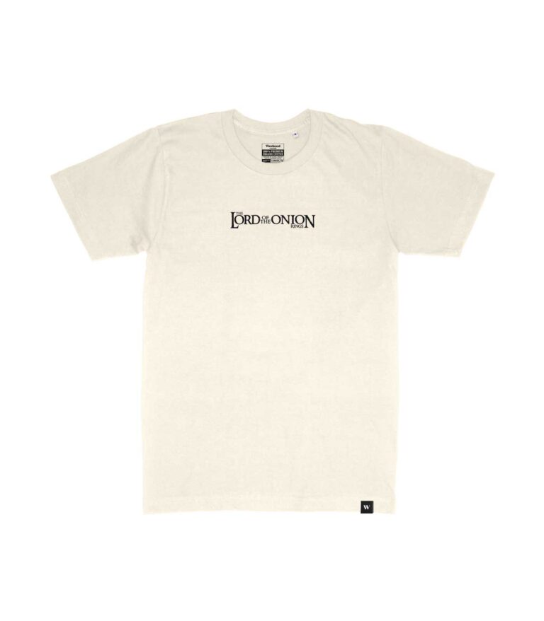 The Lord of the Onion Rings Organic Heavyweight T-Shirt