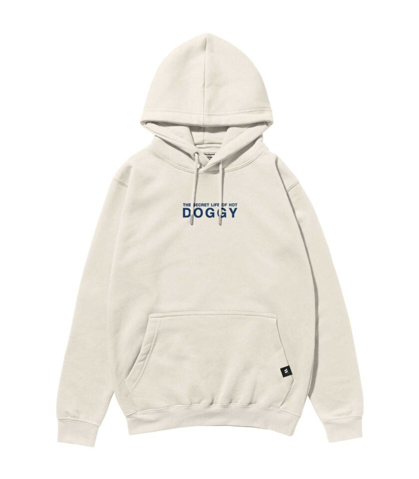 The Secret Life of Hot Doggy Heavyweight Organic Hoodie - Image 2