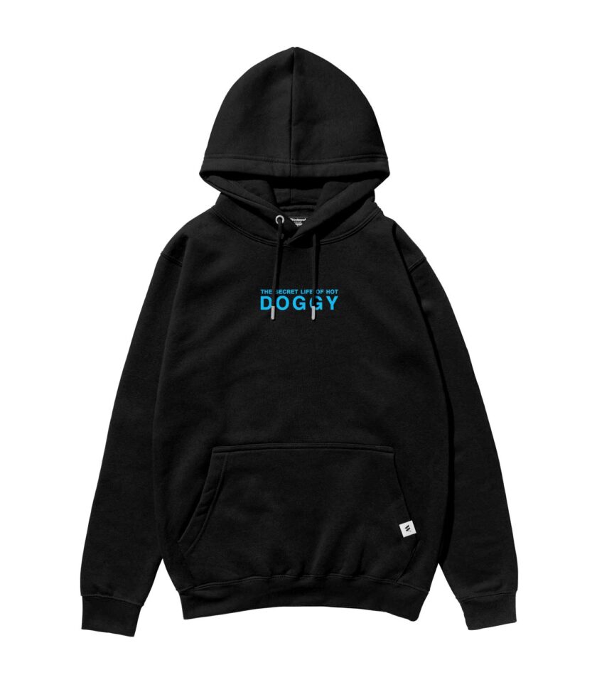 The Secret Life of Hot Doggy Heavyweight Organic Hoodie - Image 5