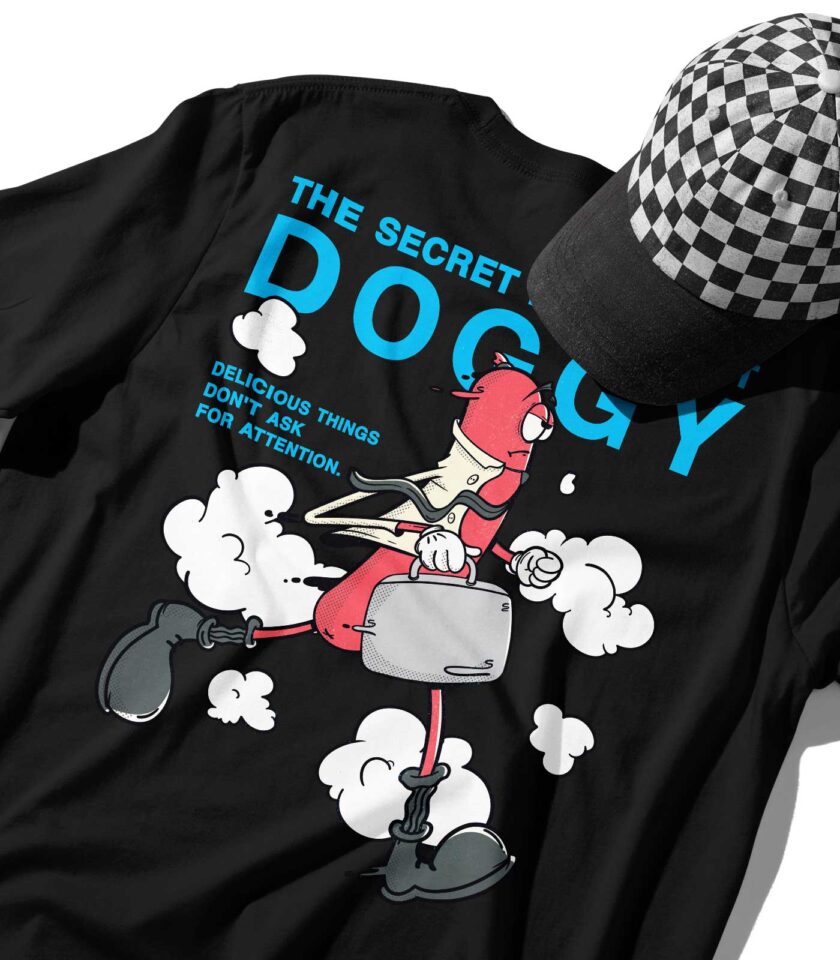 The Secret Life of Hot Doggy Organic Heavyweight T-Shirt - Image 12