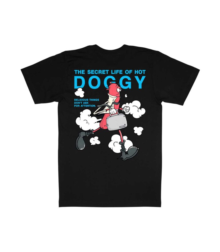 The Secret Life of Hot Doggy Organic Heavyweight T-Shirt