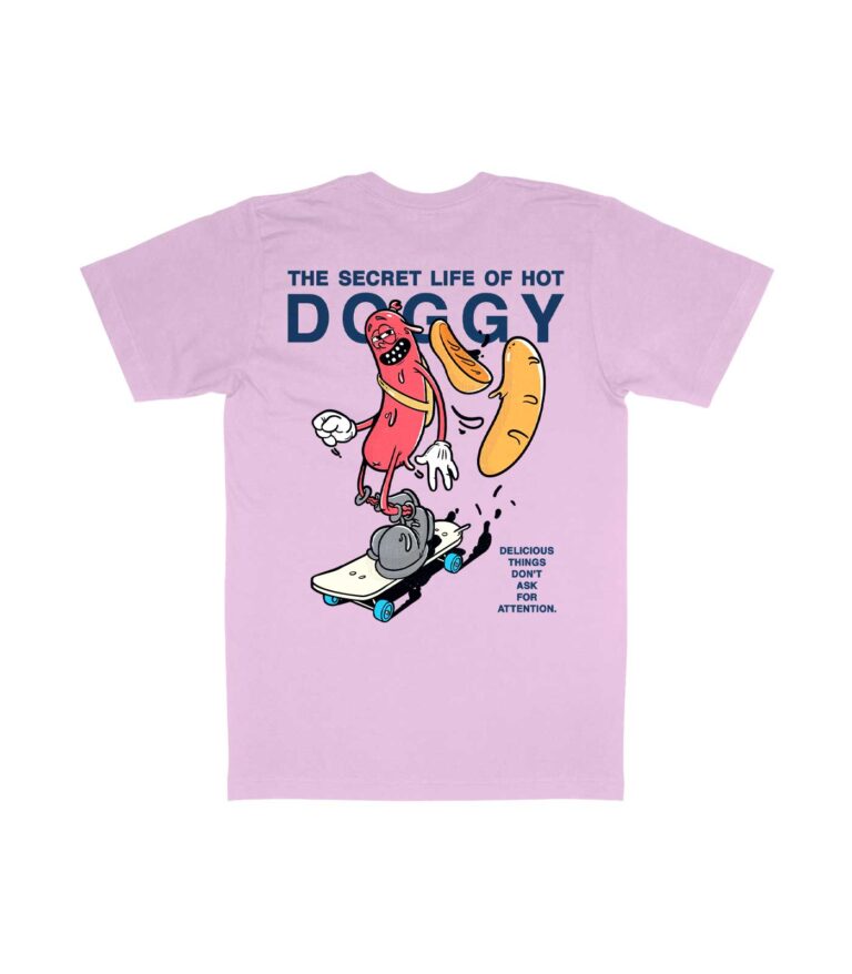 The Secret Life of Hot Doggy Organic Heavyweight T-Shirt