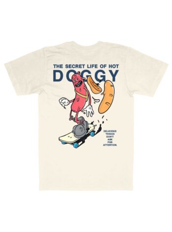 The Secret Life of Hot Doggy Organic Heavyweight T-Shirt