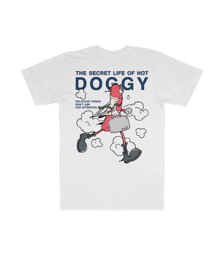 The Secret Life of Hot Doggy Organic Heavyweight T-Shirt