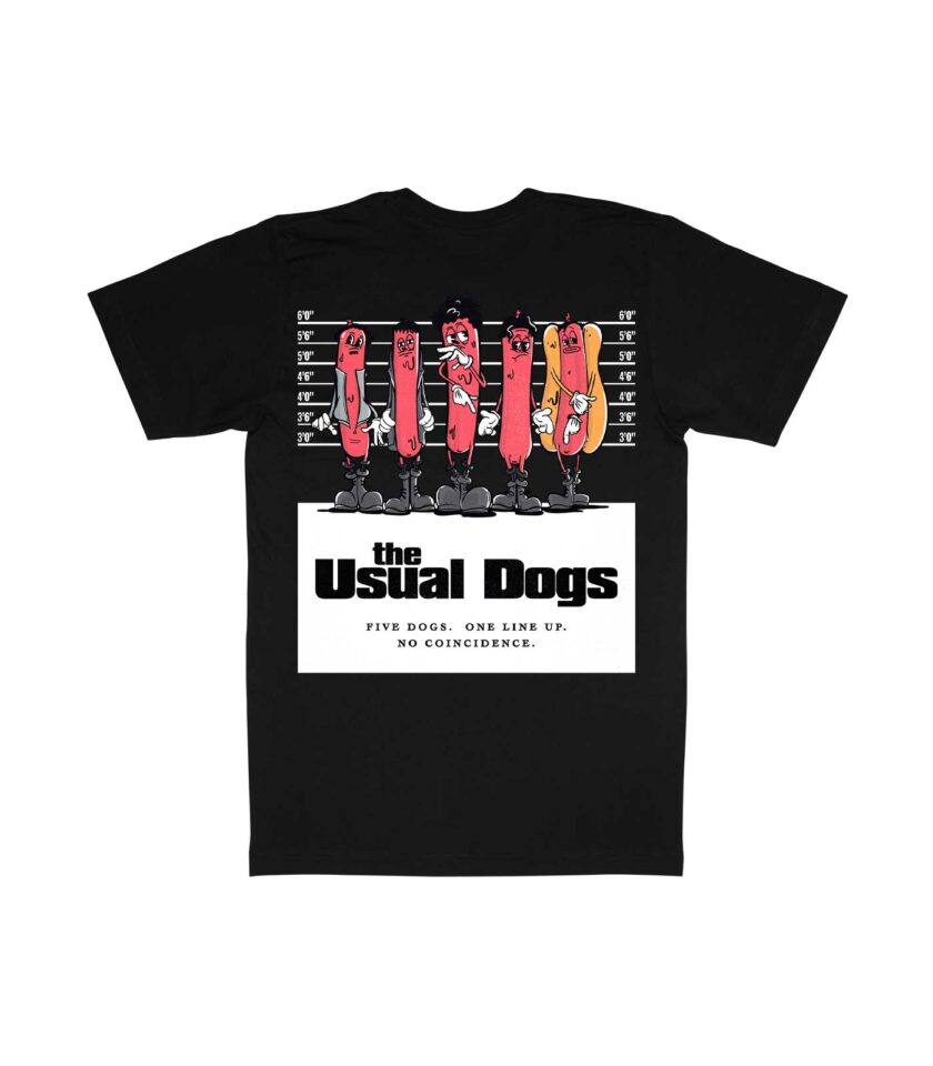 The Usual Dogs Organic Heavyweight T-Shirt - Image 10