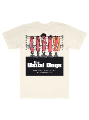 The Usual Dogs Organic Heavyweight T-Shirt