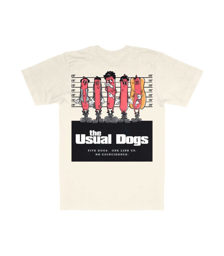 The Usual Dogs Organic Heavyweight T-Shirt
