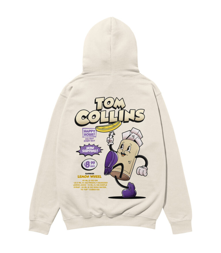 Tom Collins Heavyweight Organic Hoodie