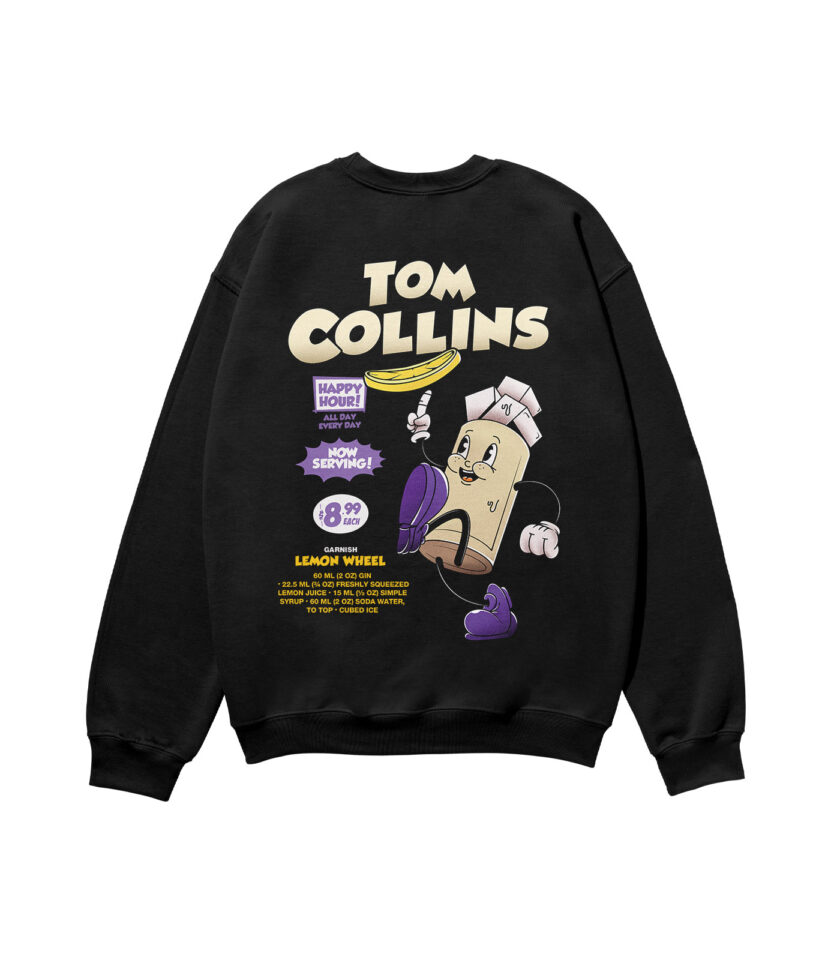 Tom Collins Heavyweight Organic Sweatshirt - Image 4