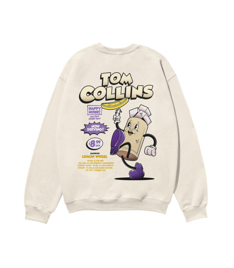Tom Collins Heavyweight Organic Sweatshirt