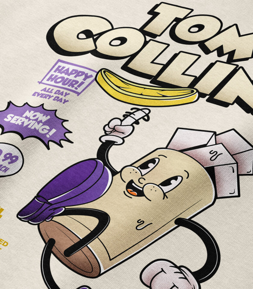 Tom Collins Heavyweight Organic Sweatshirt - Image 3