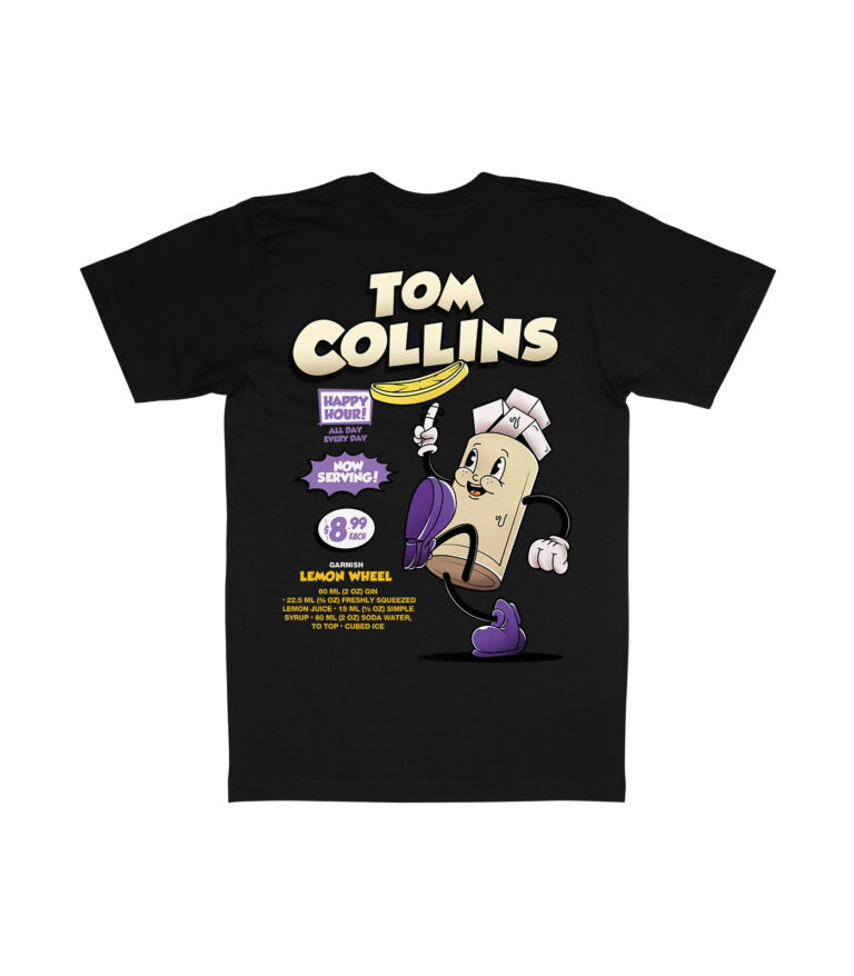 Tom Collins Organic Heavyweight T-Shirt