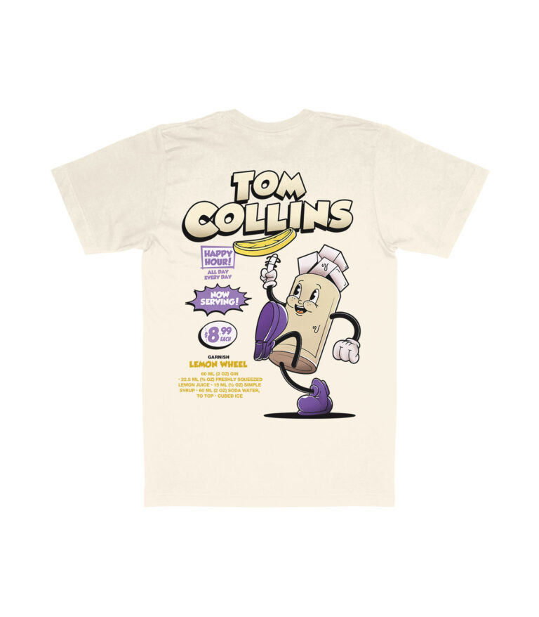 Tom Collins Organic Heavyweight T-Shirt