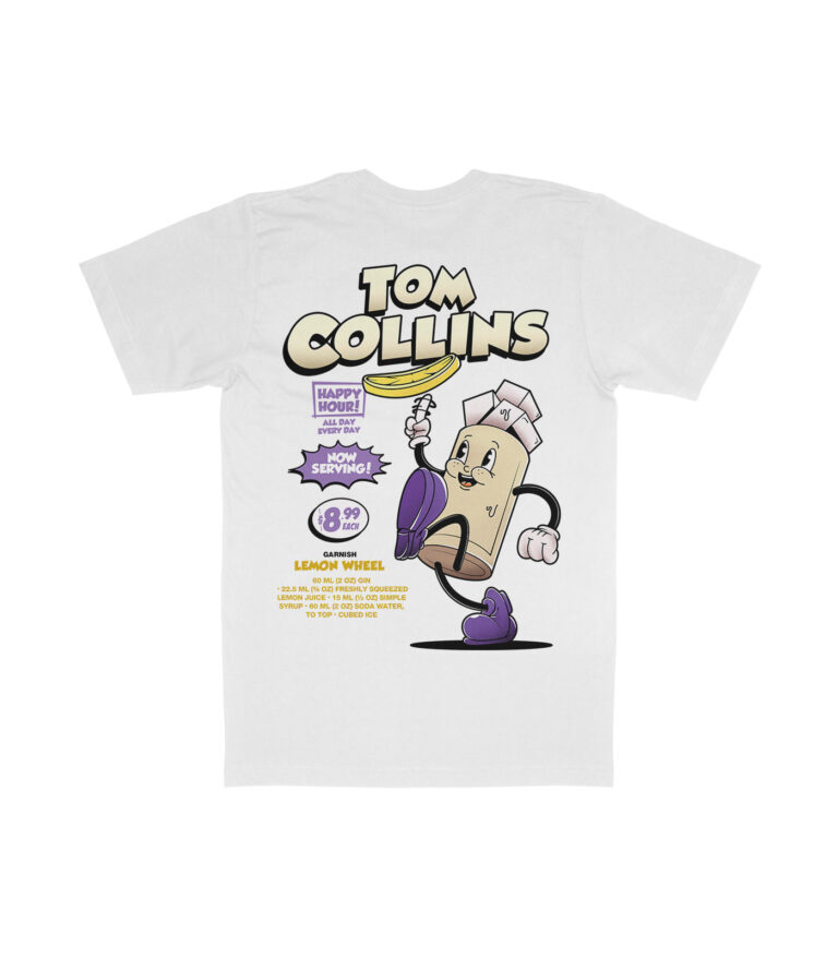 Tom Collins Organic Heavyweight T-Shirt