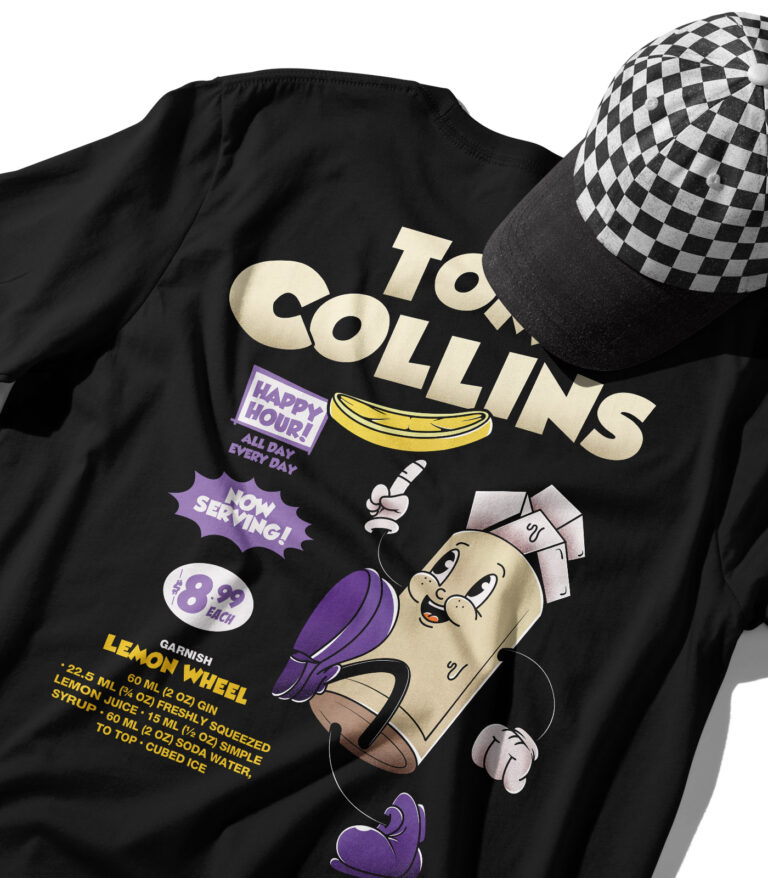 Tom Collins Organic Heavyweight T-Shirt