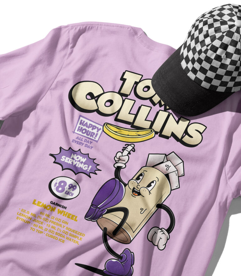 Tom Collins Organic Heavyweight T-Shirt