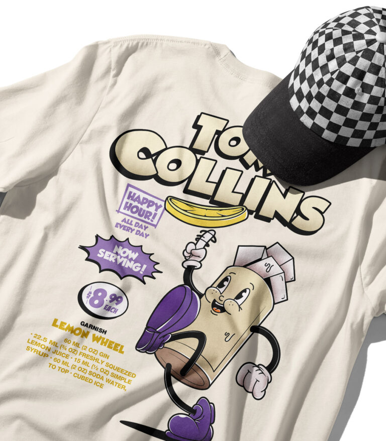 Tom Collins Organic Heavyweight T-Shirt