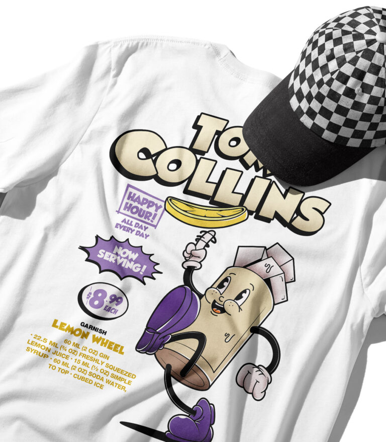 Tom Collins Organic Heavyweight T-Shirt