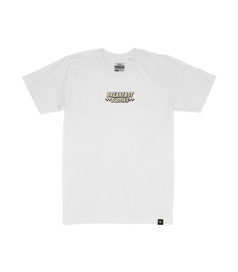 Breakfast Buddies Organic Heavyweight T-Shirt White